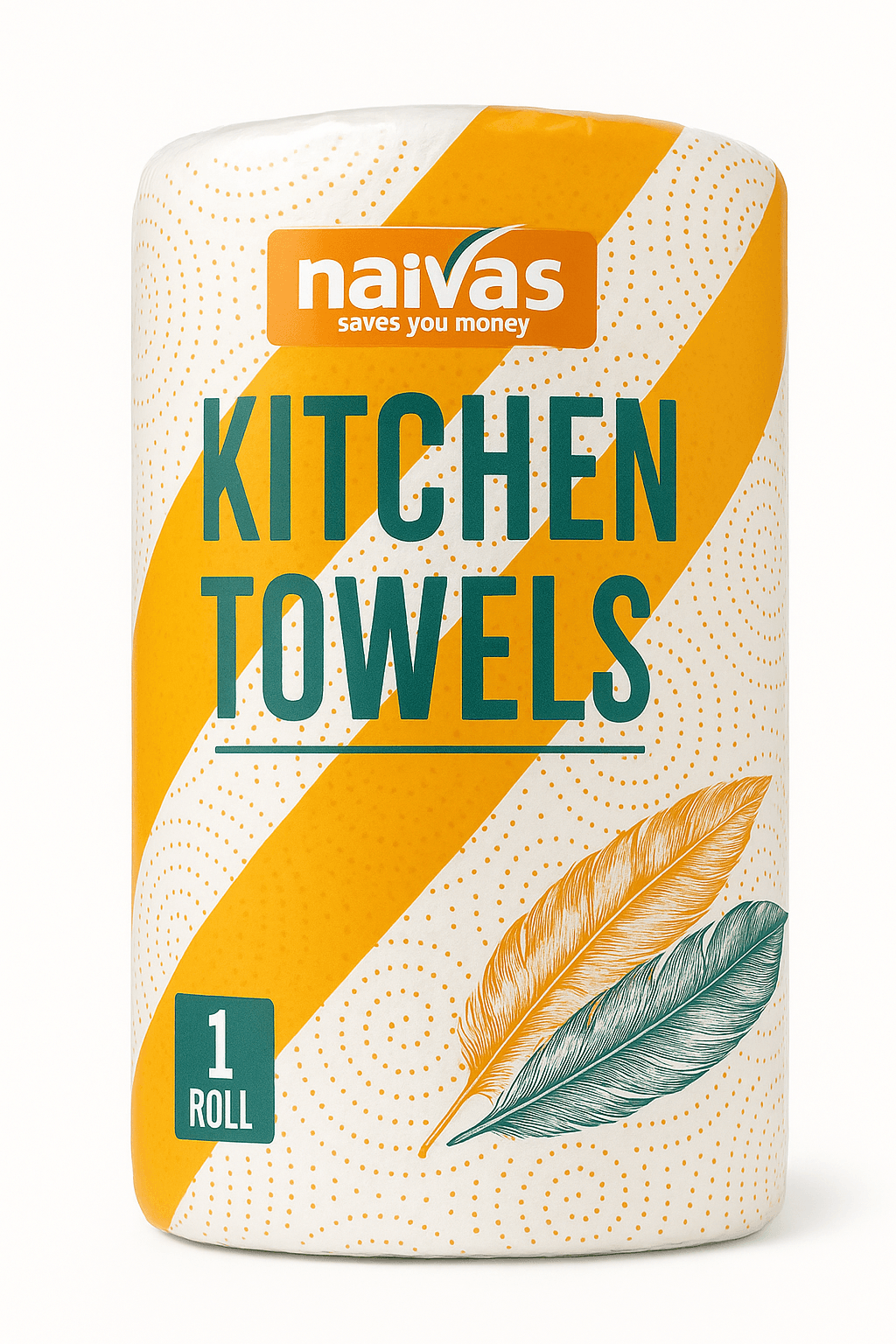 Naivas Kitchen Towel 2 Ply 1 Roll