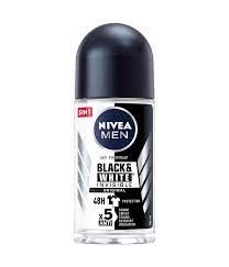 Nivea Anti-Perspirant Deodorant Roll For Men Invisible Black & White 50ml