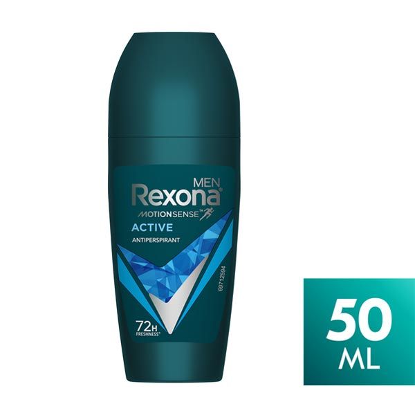 Rexona Men Antiperspirant Deodorant Roll On Active Dry 50ml